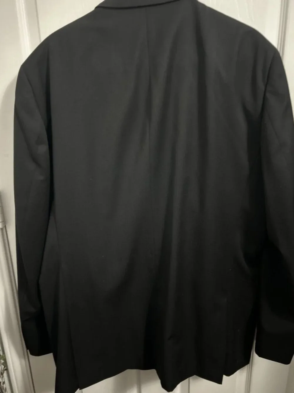 STAFFORD men's black suit, size 44